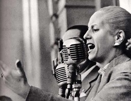 Conmemoración por la muerte de Evita .
