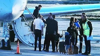 Lionel Messi llegó a Rosario, a diez días de la boda.