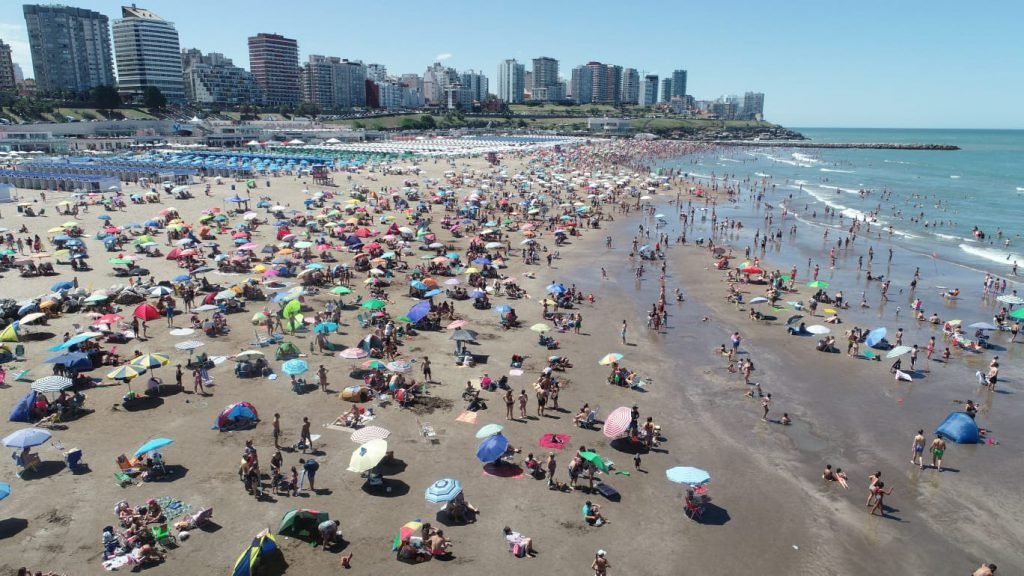 Mar del Plata, casi un 80% de ocupación y siguen llegando turistas.