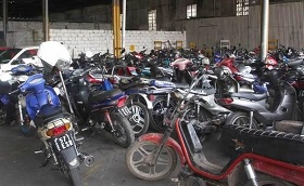Compactarán miles de vehículos secuestrados.