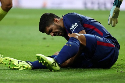 Eliminatorias Rusia 2018: Uruguay se quedó sin Luis Suarez.