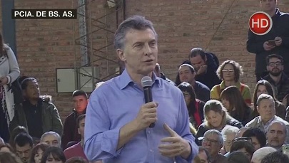 Macri: “El problema no es dólar sino la inflación porque te estafa”