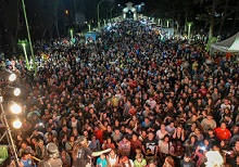 Más de 10 mil personas llenaron el Parque de Mayo en el último Disfrutá Bahía del 2019