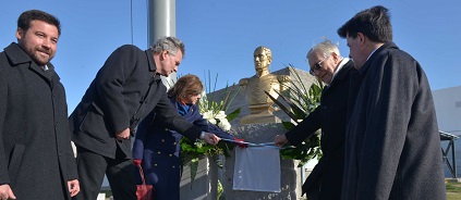 Acto conmemorativo del 240º aniversario del natalicio del Almirante Brown