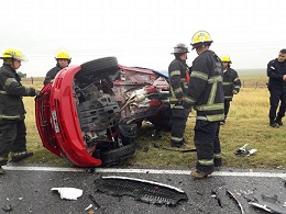 Accidente fatal en el acceso a Monte Hermoso, murió un vecino bahiense.