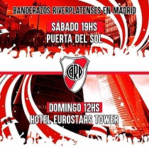 Copa Libertadores, la gran final paraliza España, gran sentada de los hinchas de River