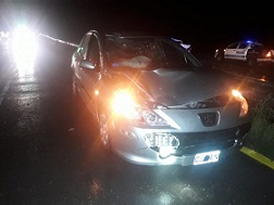 Accidente fatal en la Ruta 3 Norte , falleció un motociclista