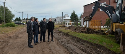 Se concreta obra de gas natural en Barrio Paihuen