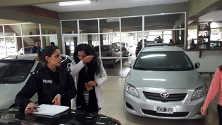 Asaltaron la concesionaria Minujín Automotores de Tornquist.
