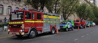 El Cuartel Central de Bomberos incorporó nuevos vehículos a su flota