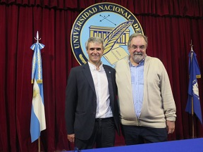La UNS tiene nuevas autoridades.,Daniel Vega y Javier Orozco para el rectorado y vice respectivamente