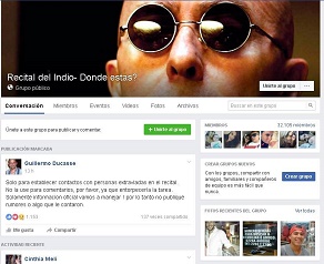 Arman un Facebook para localizar a personas extraviadas en Olavarría.