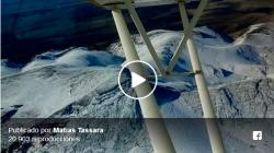 Bellos: los cerros nevados vistos desde el aire