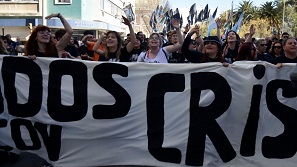 Bahía Blanca también se movilizó en repudio al ataque a Cristina