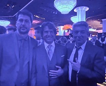 OSCAR 2023 Ricardo Darín y Santiago Mitre se fotografiaon junto a Tom Cruise en la previa