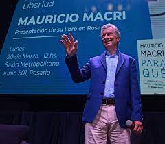 Mauricio Macri presentó su libro 