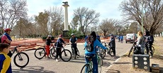 Dejá tu huella: Vamos en bici